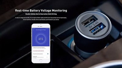 Xiaomi ROIDMI 3S BFQ04RM Dual USB Bluetooth Music Car Charger