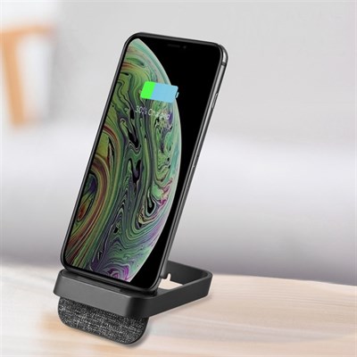 K8 10W VERTICAL WIRELESS CHARGING CHARGER FOR IPHONE XR / XS MAX / GALAXY S9+ / S9 / HUAWEI MATE 20 