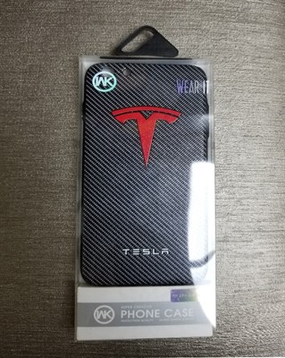 WK Iphone 6/6s Car Logo Case Tesla