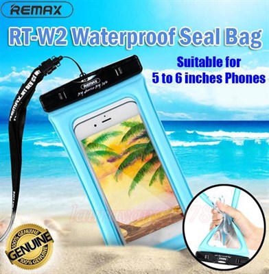 Remax RT-W2/Plus Waterproof Seal Bag Underwater Swimming Bag Floatable