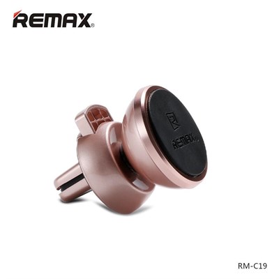 REMAX C19 360 Degree Rotation Magnetic Car Air Vent Mount Holder for iPhone Samsung Xiaomi Huawei