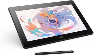 UGEE U1600 Graphics Tablet with 15.4 Inch Full HD Pen Display, Fully Laminated (1920 x 1080)