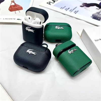 Apple Airpods, Airpods Pro Protective Cover Lacoste Crocodile Case