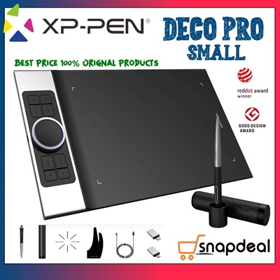 XP-PEN Deco Pro Small Graphics Drawing Tablet Ultrathin Digital Pen Tablet