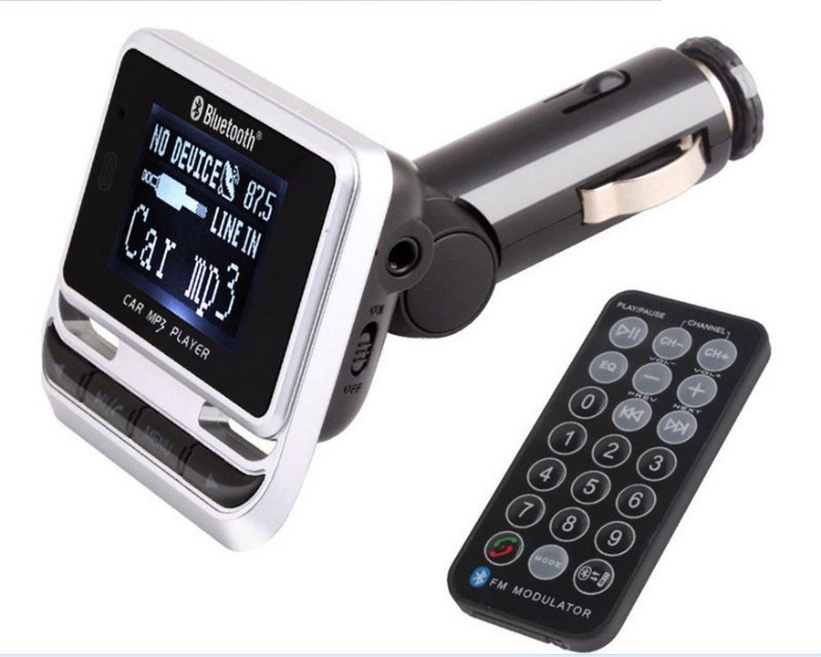Electronic New FM12B 12v/24/v 4G Bluetooth Car MP3 Player FM Transmitter with Remote Control Support