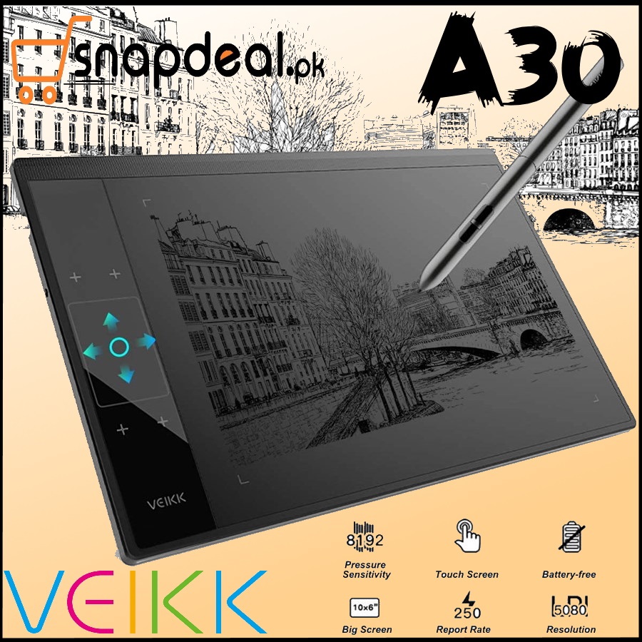 VEIKK A30 Graphic Pen Tablet