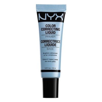COLOR CORRECTING LIQUID PRIMER | BLUE WITH SOFT PEARL