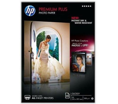 Hewlett Packard A4 Premium Plus Photo Paper