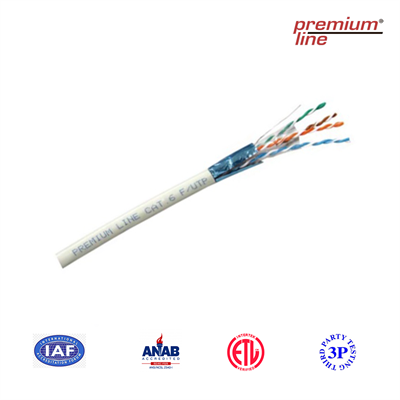 Premium-Line Category 6 F/UTP Installation Cable | 305m Reel |  PVC | Grey