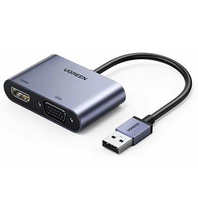 UGREEN USB 3.0 to HDMI+VGA Card 1080P CM449 20518