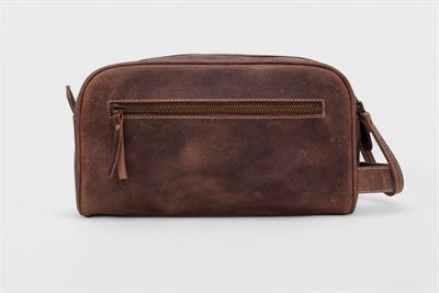The Nomad – Dark Brown Leather Duffle Bag for Men