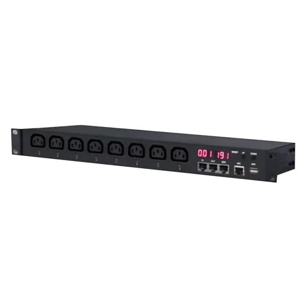 Attom Smart PDU with Input Monitoring (16A) - R-OUA16I08-A
