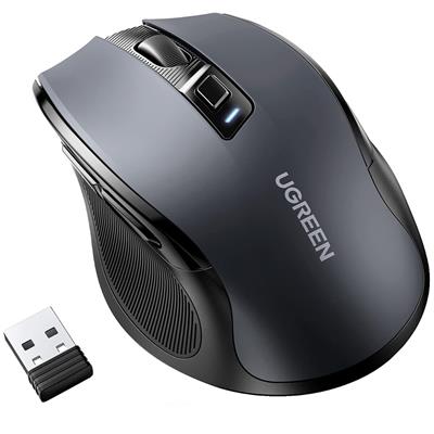 UGREEN Ergonomic Wireless Mouse 2.4G 4000 DPI Silence Design