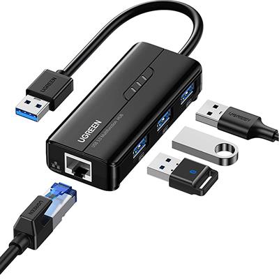 UGREEN 20265 USB 3.0 Hub with Gigabit Ethernet