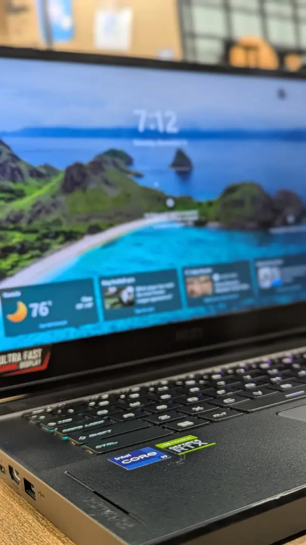 MSI GS66 Stealth Core i9 11th Generation - NVIDIA® GeForce RTX™ 3080 Laptop GPU 16GB GDDR6