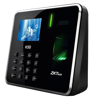 ZKTeco K-50 Fingerprint Time Attendance  Access Control Terminal