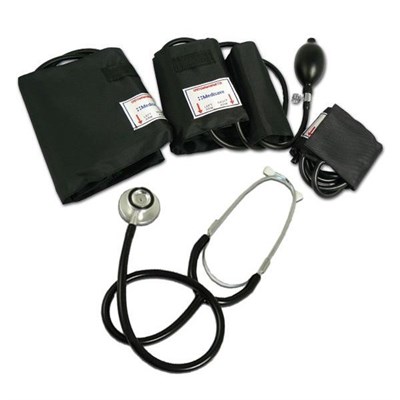 Aneroid Sphyg Family Practice Kit with Stethoscope Bundle