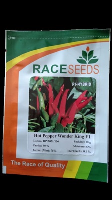 Hot Pepper up Side Fruit 10 Grams 