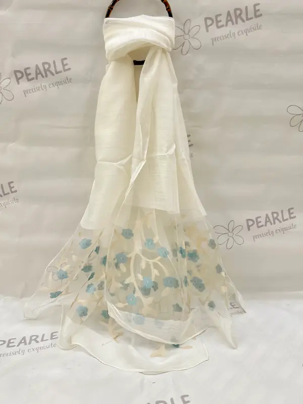 Organza- Periwinkles