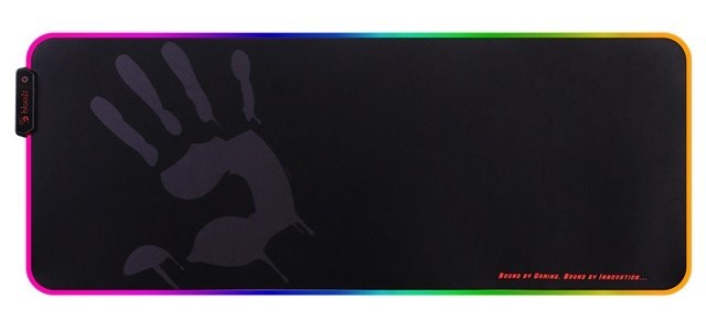 A4tech Bloody MP-80N Extended Roll-up Fabric RGB Gaming Mousepad