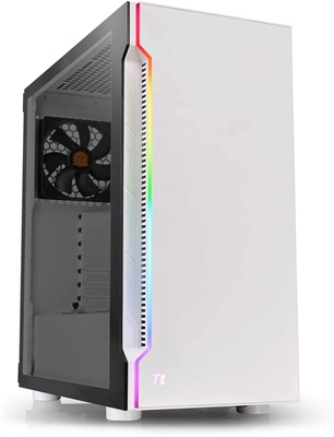 Thermaltake H200 Tempered Glass Snow Edition RGB PC Casing