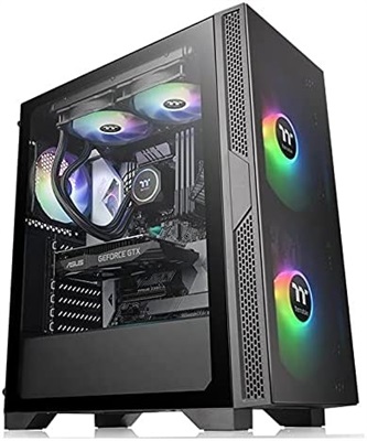 Thermaltake Versa T25 Tempered Glass Mid-Tower PC Casing
