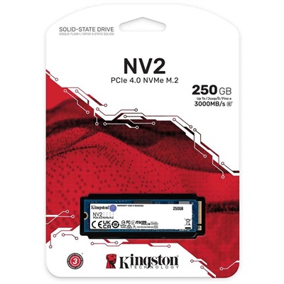 Kingston NV2 250GB 2280 NVMe M.2 SSD