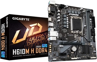 Gigabyte H610M H DDR4 Intel H610 Motherboard