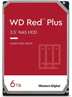 WD Red 6TB 3.5″ SATA NAS Hard Drive