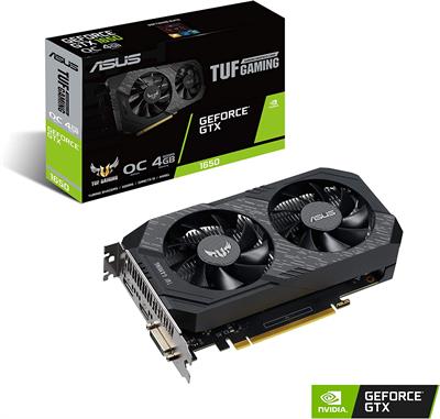 Asus TUF Gaming NVIDIA GeForce GTX 1650 4GB OC Edition Graphic Card