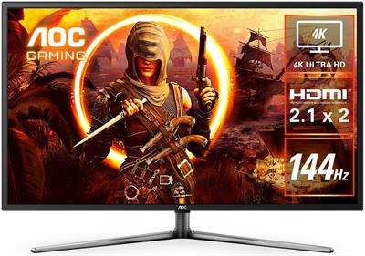 AOC G4309VX/D 43" UHD 4K 144Hz Gaming Monitor