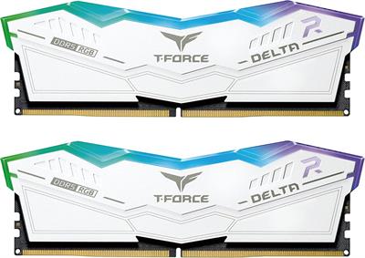 Team Group DELTA RGB 32GB DDR5 5200MHz Desktop Memory - White