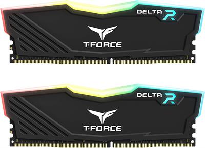 Team Group T-Force DELTA RGB 16GB DDR4 3600MHz Desktop Memory - Black/White