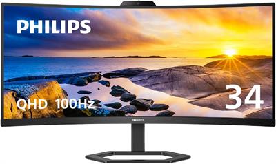 Philips 34E1C5600HE 34" Ultra Wide QHD Curved LCD Monitor