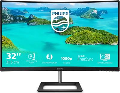 Philips 323E1C 32" FHD 75Hz Curved LCD Monitor