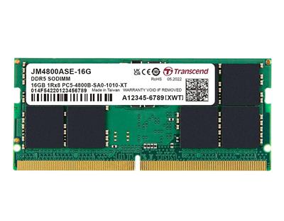 Transcend 16GB DDR5 4800MHz SO-DIMM Laptop Ram