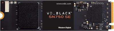WD Black SN750 SE 250GB NVMe M.2 SSD