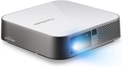 ViewSonic M2e LED Smart Wi-Fi Portable Projector