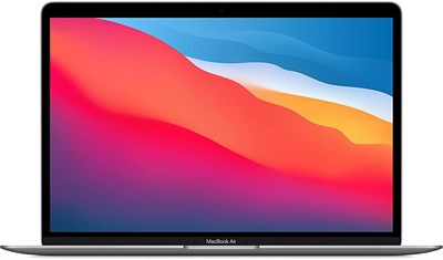 Apple Macbook Air 13" MGN63 Apple M1 Chip, 8GB, 256GB SSD, 13.3" Retina IPS LED With True Tone Backlit Magic Keyboard & Touch ID & Force Touch Trackpad, macOS (Space Grey, 2020)