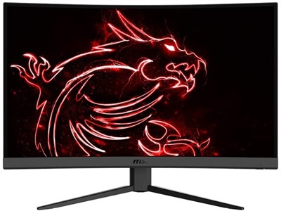 MSI Optix G32CQ4 32" 2K 165Hz Curved Gaming Monitor with Free Gaming Combo