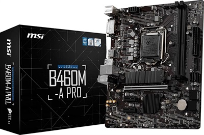 MSI B460M-A Pro Intel LGA-1200 Motherboard