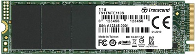 Transcend MTE110S 1TB NVMe M.2 SSD