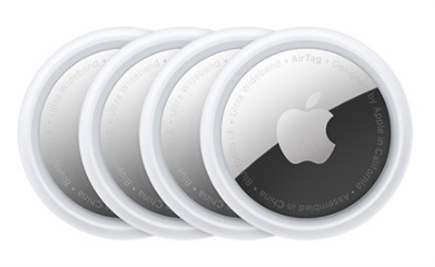 Apple Airtag - 4 Pack (Gray)