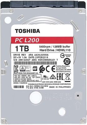 Toshiba 1TB Pulled Laptop Hard Drive