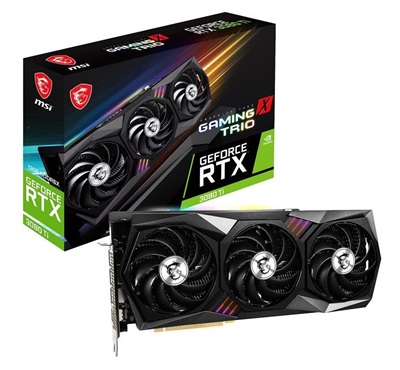 MSI GeForce RTX™ 3080 Ti GAMING X TRIO 12GB GDDR6X 384-bit Graphics Card