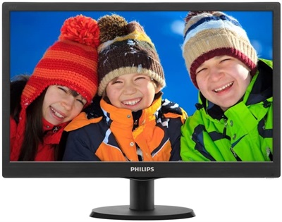 Philips 203V5LHSB2 20" 60Hz LCD Monitor