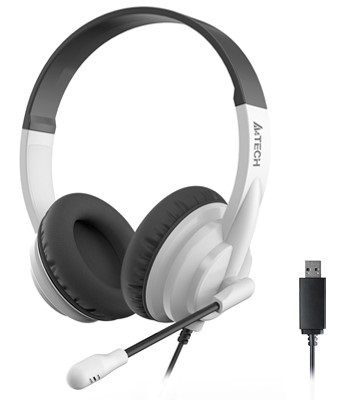 A4tech HU-10 USB Headset Black/White