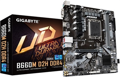 Gigabyte B660M D2H DDR4 Motherboard
