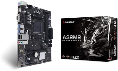 Biostar A32M2 AMD Micro ATX Gaming Motherboard