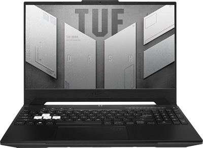 Asus TUF Dash F15 FX517ZR Gaming Laptop 12th Gen Core i7-12650H, 16GB DDR5, 512GB SSD, NVIDIA RTX 3070 8GB, Backlit Keyboard, 15.6" FHD 144Hz, Windows 11, Off Black